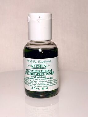 Kiehls Cucumber Herbal Alcohol-Free Toner 1.4oz Retail $12